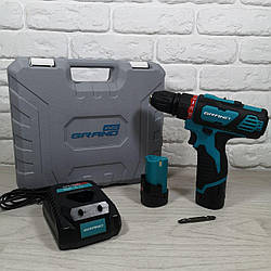 Шурупокрут акумуляторний Grand ДА-12 DFR PRO