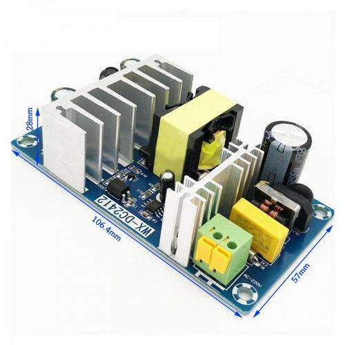 AC-DC імпульсний блок живлення WX-DC2412 24V 4A бескорпусний