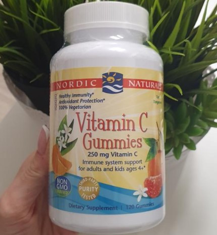 Вітамін С для дітей Nordic Naturals Vitamin C Gummies 250 mg 120 жувальних мармеладок