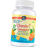 Вітамін С для дітей Nordic Naturals Vitamin C Gummies 250 mg 120 жувальних мармеладок, фото 8