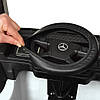 Дитячий електромобіль Вантажівка Mercedes (2 мотори по 35W, MP3, USB) Bambi M 4208EBLR-1 Білий, фото 7