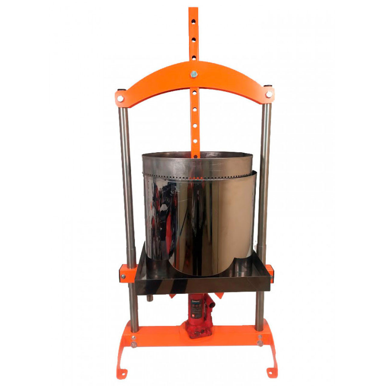 Прес з домкратом для віджиму соку на 40 літрів