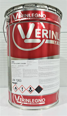 Лак POLIFLEX TX UV PROT - акриловий глибокоматовий, Verinlegno (блиск 0 глосс), Італія, фото 1