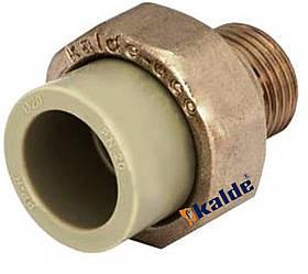 Американка з зовнішньою різьбою Kalde 20*1/2 ппр