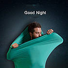 Вкладиш для спального мішка Naturehike High elastic sleeping bag NH17N002-D peacock blue, фото 6