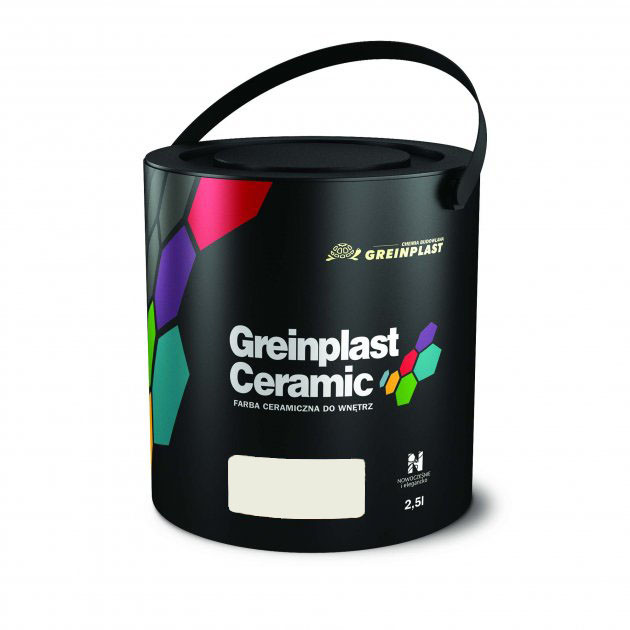 Керамічна фарба інтер'єрна Greinplast Elegance Ceramic FWC58 білий трюфель 2,5 л