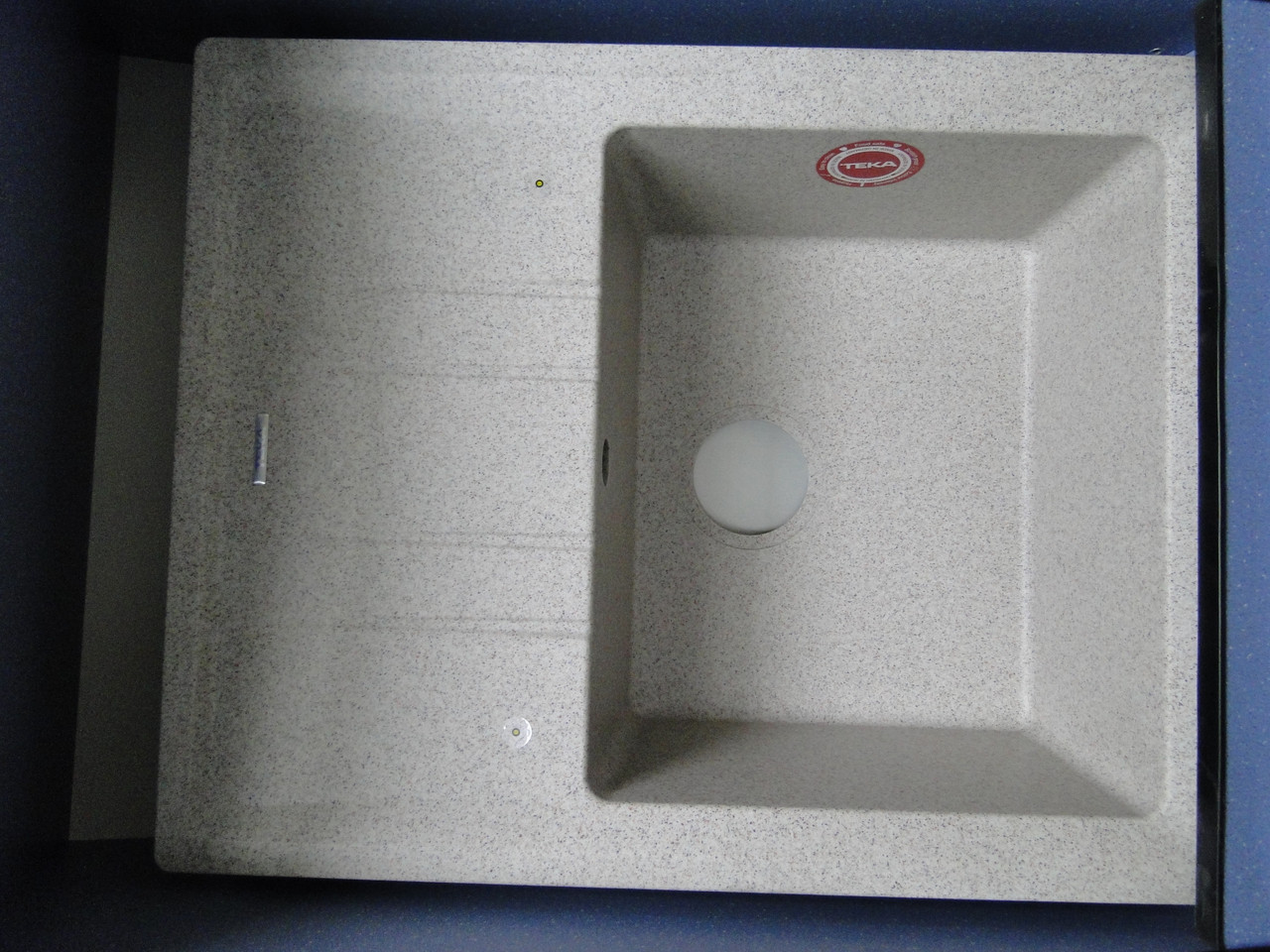 Кухонна мийка врізна гранітна  Teka STONE 45 S-TG 1B 1D (115330044) песочный, фото 1
