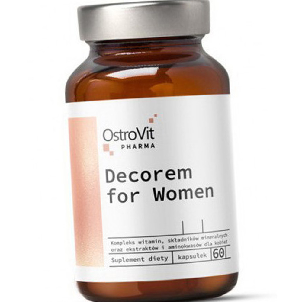 Вітаміни і мінерали для жінок OstroVit Decorem for Women 60 капсул