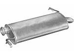 Глушник Пежо 605 (Peugeot 605) 2.0 89-95 (19.09) Polmostrow алюминизированный
