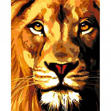 Набір, картина за номерами Величний лев, 40*50 см, santi santi 953946