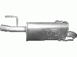 Глушач задній (кінцевий, основний) Опель Мерива (Opel Meriva) A 1.7 CDTi Turbo Diesel (17.644) — Polmostrow