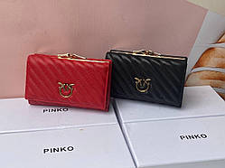 Жіночий гаманець Pinko Пінко в кольорах, гаманці шкіряні, гаманець на магніті, брендовий гаманець шкіра