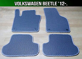 ЄВА килимки на Volkswagen Beetle '12-. EVA килими Фольксваген Бітл Фольцваген