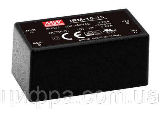 Блок живлення Mean Well IRM-10-15 для NOVA XS/XS(i) hw2, фото 1