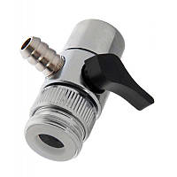Перехідник із змішувача на шланг 10 мм. Дивертор на кран. Універсальний. Зовнішнє та внутрішнє різьблення.