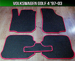ЄВА килимки на Volkswagen Golf 4 '97-03. EVA килими Фольксваген Гольф 4 Фольцваген