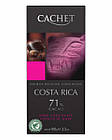 Шоколад Чорний Кашет Коста Ріка Cachet Dark Chocolate Costa Rica 71% Какао 100 г Бельгія, фото 3