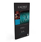 Шоколад Чорний Кашет Перу Cachet Dark Chocolate Peru 64% Какао 100 г Бельгія, фото 3