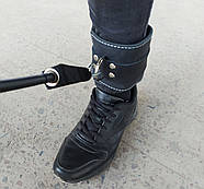 Манжета EasyFit F10 для тяги на тренажері (шкіра), фото 4