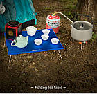 Столик для походів Naturehike Compact Table 340х250 мм NH17Z001-L diva blue, фото 10