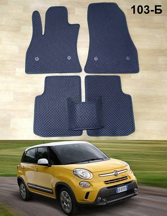 Килимки ЕВА в салон Fiat 500L '13-, фото 1