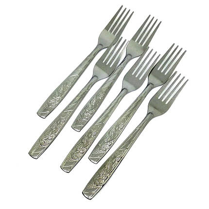 Виделки столові Виноград набір 6 шт, фото 2