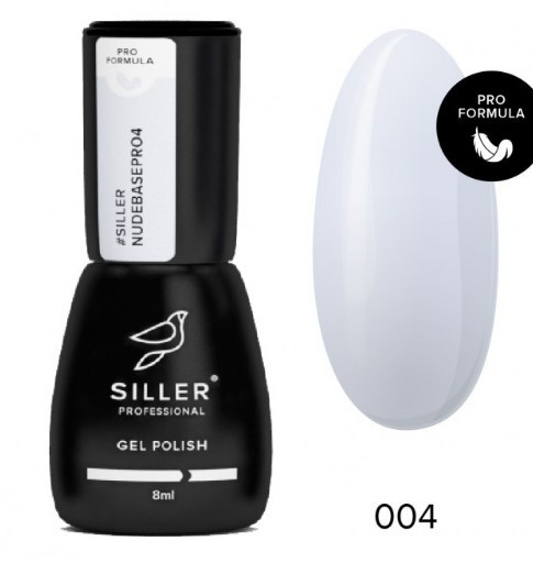 База для гель-лаку Siller Base Nude Pro, №04, 8 мл.