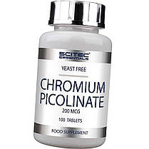 Хром піколінат Scitec Nutrition Chromium Piconilate 100 tabs, фото 4