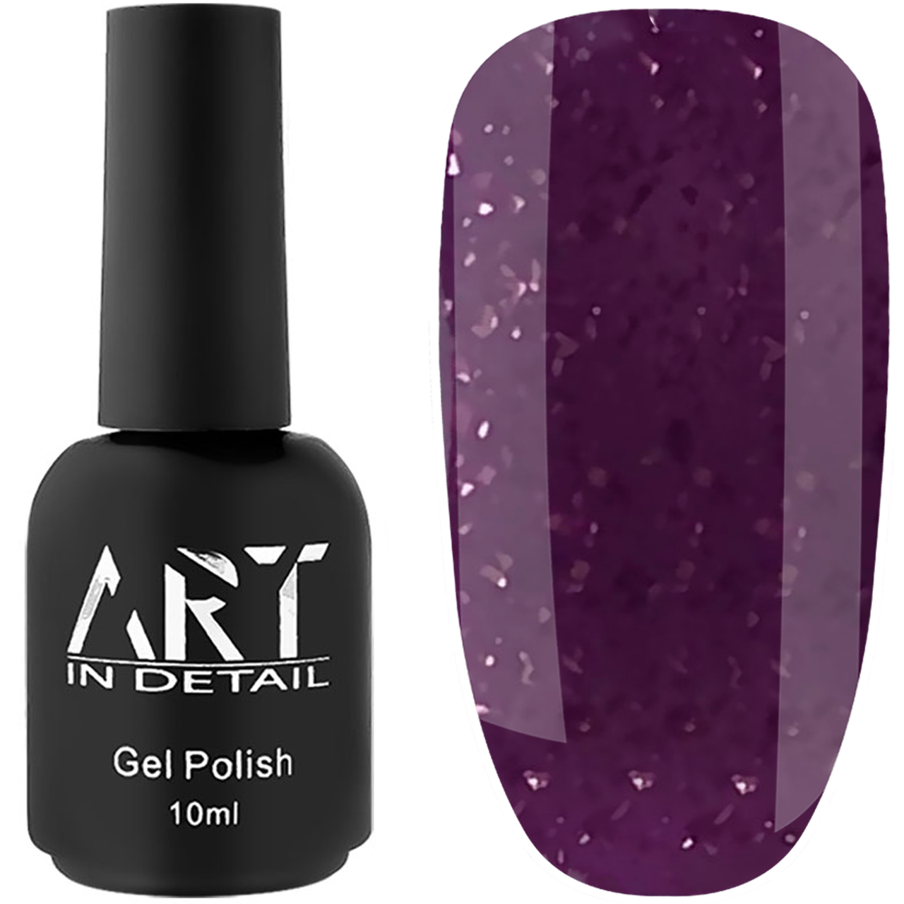 Каучукова база ART IN DETAIL Potal Base №BP004, 10 мл сливова з розовою поталлю