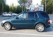 Ветровики Mercedes Benz M-klasse (W163) 1996-2005 VL Tuning