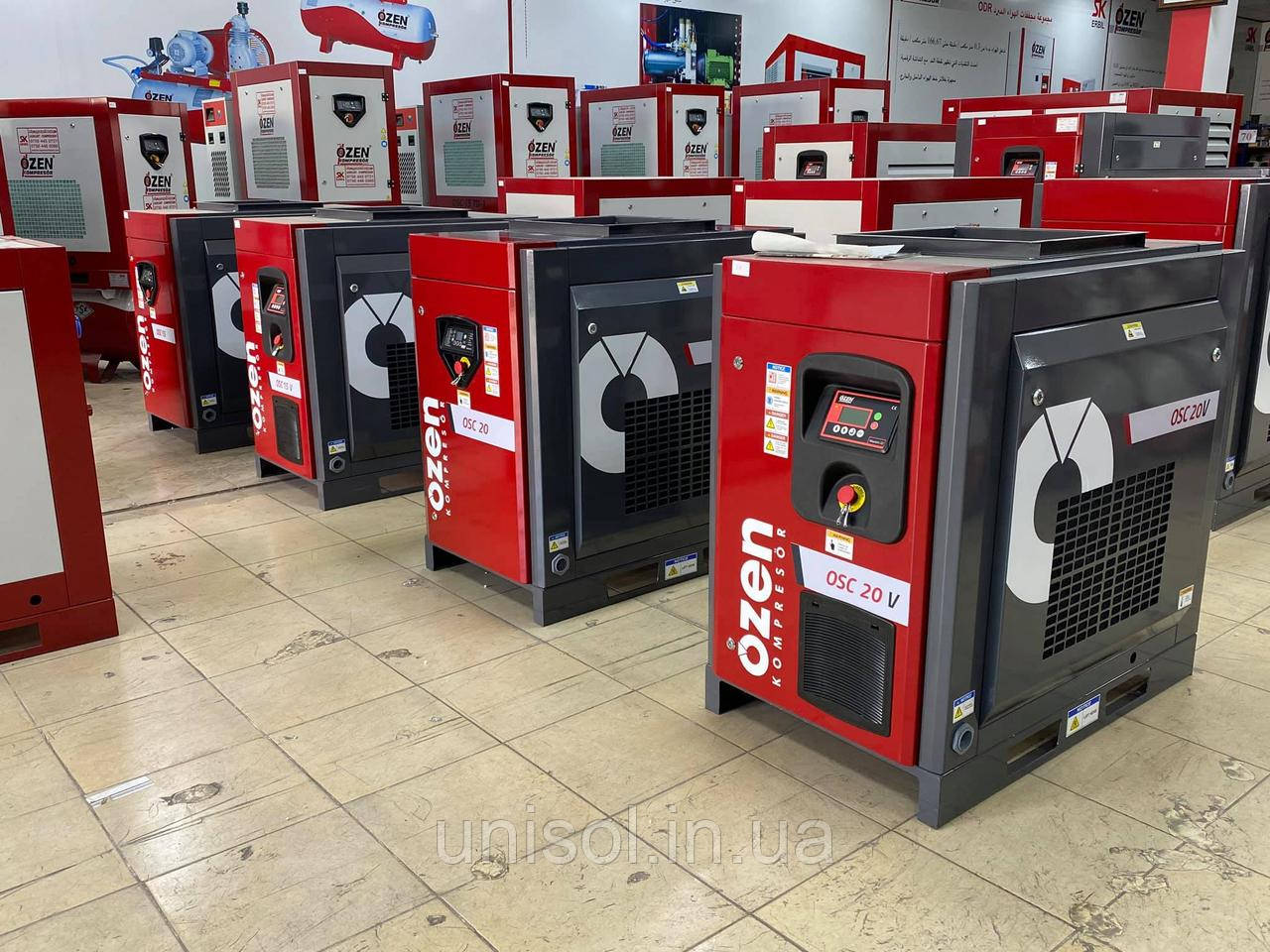 Компресор гвинтовий Ozen OSC 7 - 840 л/хв - 5,5 кВт