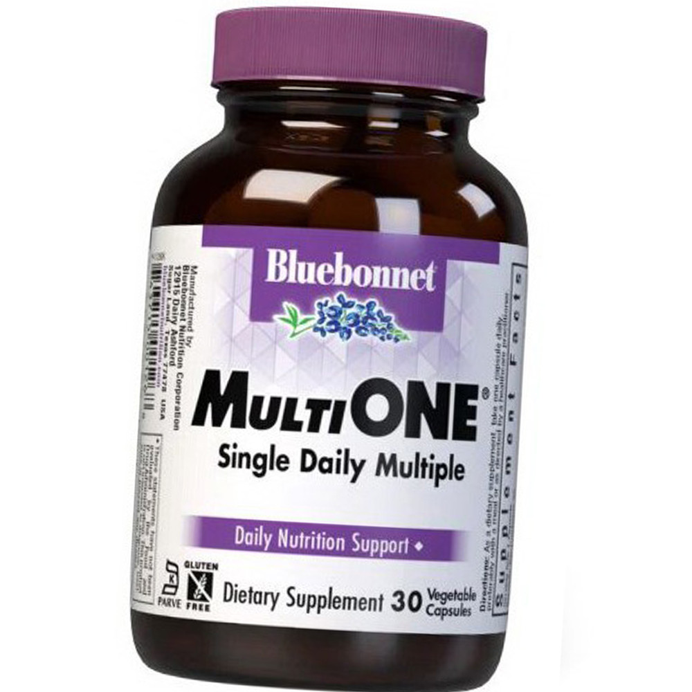 Вітаміни і мінерали Bluebonnet Nutrition Multi ONE 30 veg caps