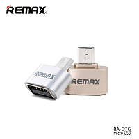 OTG Remax RA-OTG Lesy USB 2.0 Micro (Сталевий)