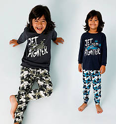 Піжама дитяча для хлопчика (футболка довгий рукав+штани), Doni
