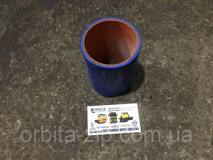 5320-1303027 Патрубок радіатора КАМАЗ середній (D = 70 мм, L = 120 мм.) (СИЛИКОН) (TEMPEST)