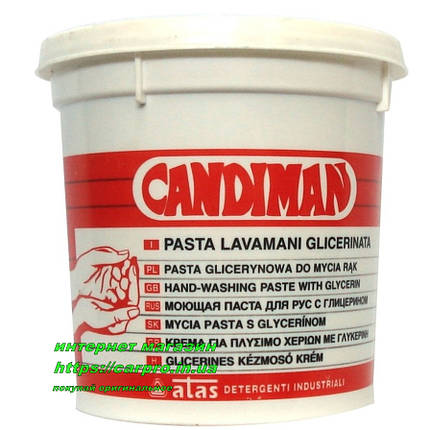 Паста для миття (очищення) рук із гліцерином ATAS CANDIMAN 1kg., фото 1