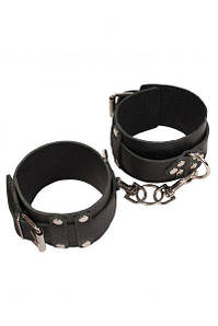 Окови Leather Dominant Leg Cuffs, Black