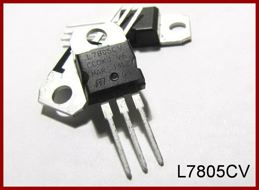 L7805CV. стабілізатор лінійний, 5V; 1,5A.