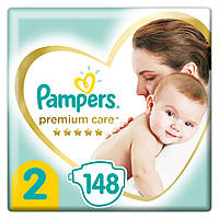 Підгузки Pampers Premium Care 2 (4-8 кг), 148 шт.