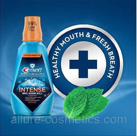Засіб для полоскання порожнини рота інтенсивне очищення Crest Pro-Health Intense mouthwash 1 L.