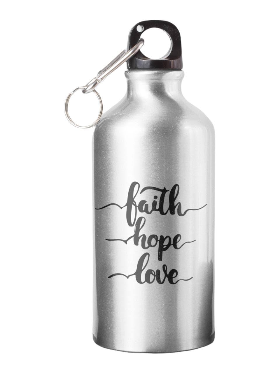 Спортивна пляшка Faith hope love СП-001 500 мл