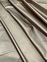 Кожа стрейч золото (ш. 140 см.) для пошива курток, плащей, брюк, юбок, мебели
