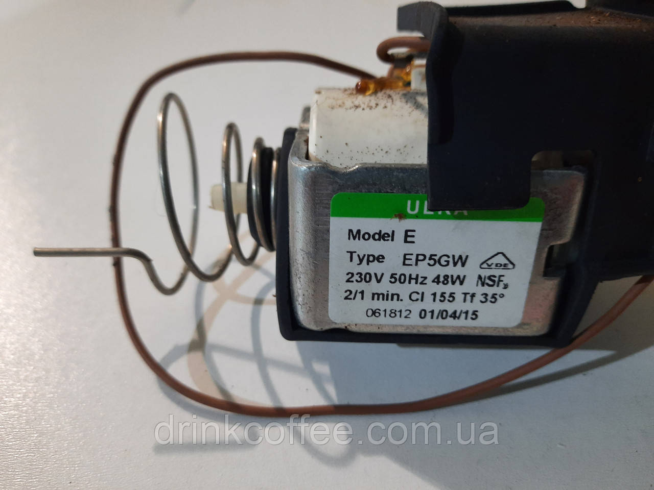 Насос (помпа ULKA E EP5GW) + регулятор мембрани для кавоварки Delonghi Autentica plus ETAM 29.620 SB б/у