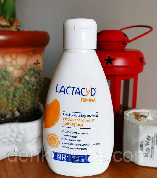 Засіб для інтимної гігієни Lactacyd Body Care Protezione e Delicatezza, 200 мл