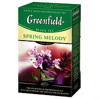 Чай Гринфилд Spring Melody черный с чабрецом 100 грамм