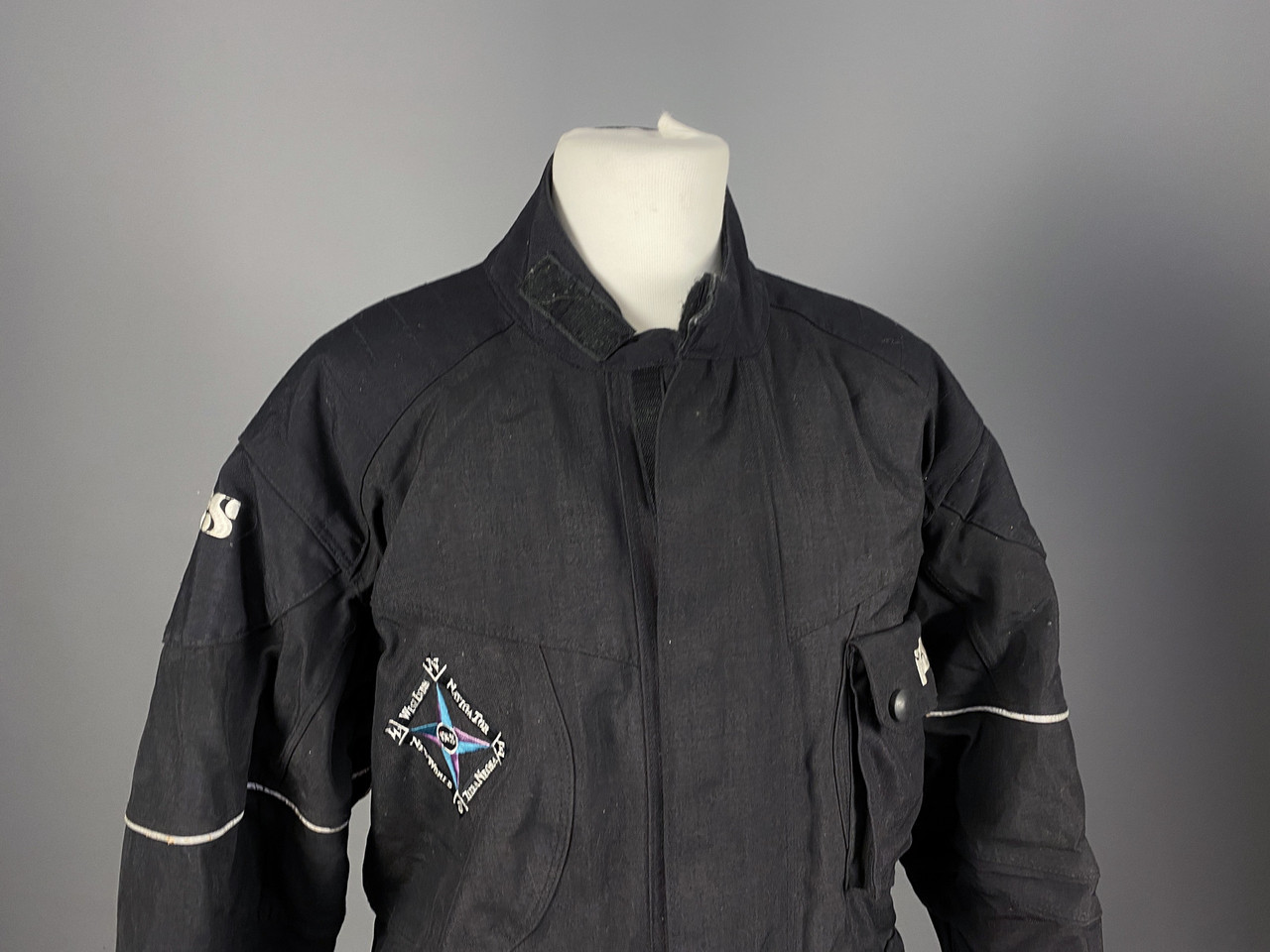 Куртка мотокуртка IXS, черная, легкая, с защитой спины, Очень хорошее состояние - фото 4 - id-p1541510280
