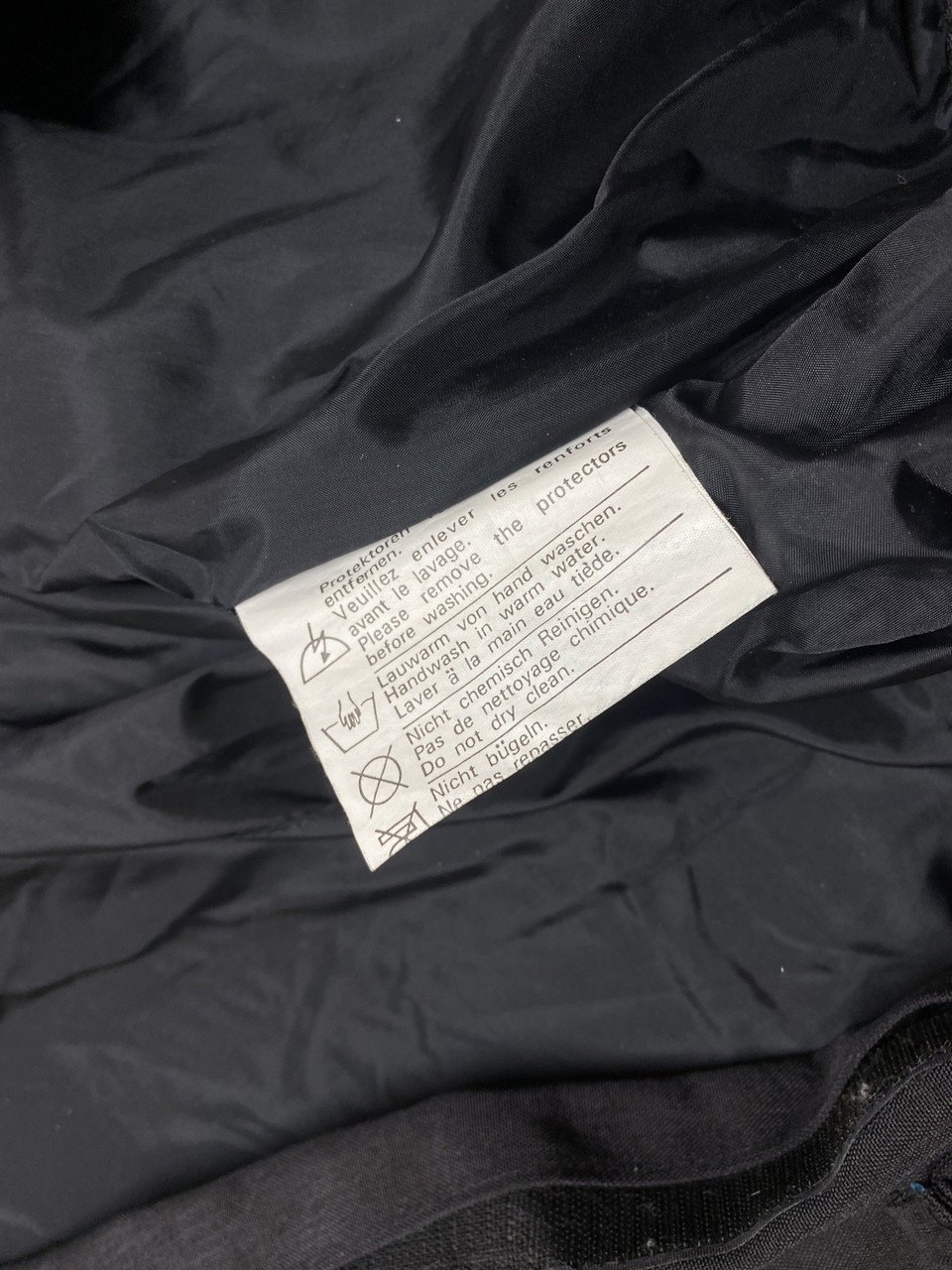 Куртка мотокуртка IXS, черная, легкая, с защитой спины, Очень хорошее состояние - фото 5 - id-p1541510280