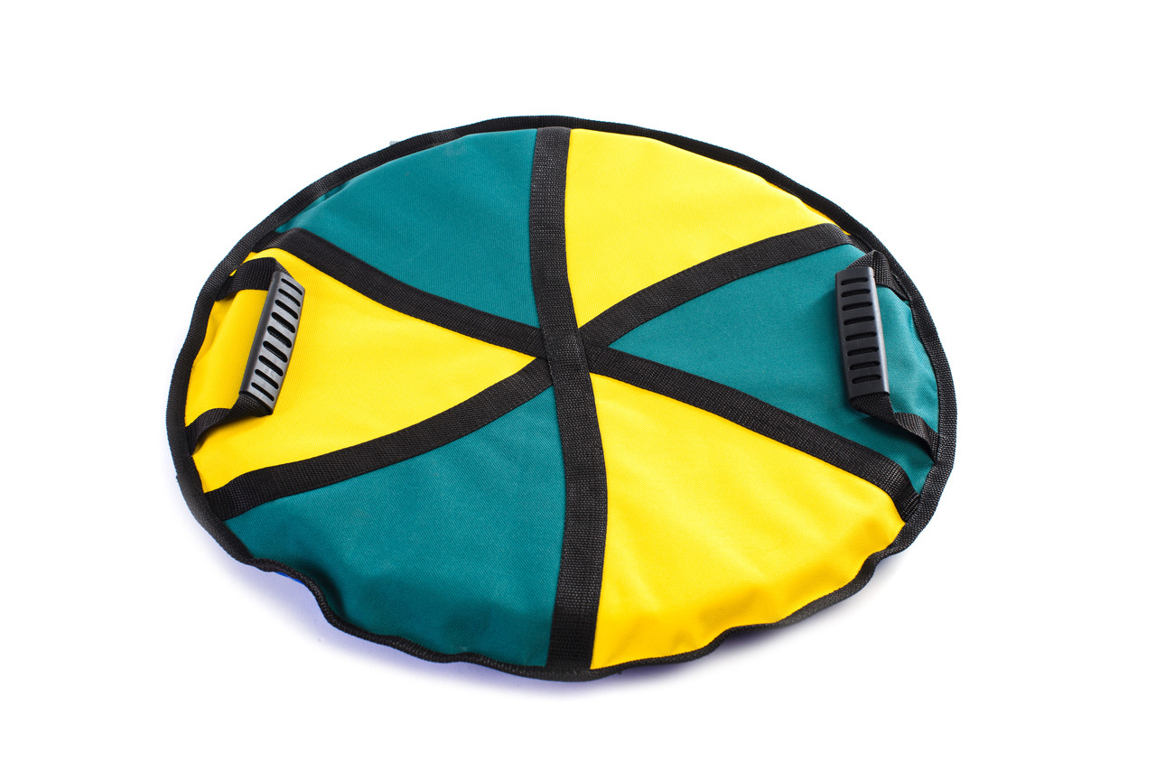 Крижанка м'яка з ручками Жовтий — Зелений