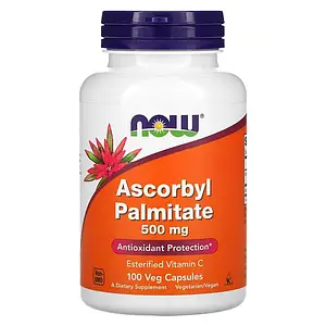 Аскорбіл пальмітат NOW Foods Ascorbyl Palmitate 500 mg 100 см