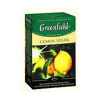 Чай Грінфілд Lemon Spark чорний із лимоном 100 грамів